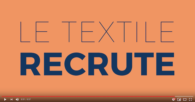 le textile recrute