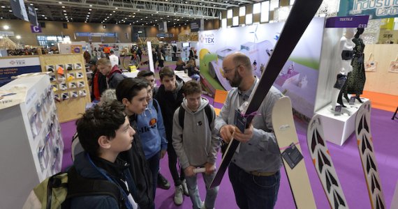 mondial des métiers stand textile french tex