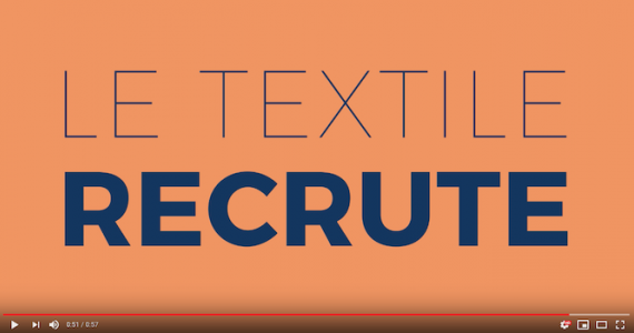 le textile recrute